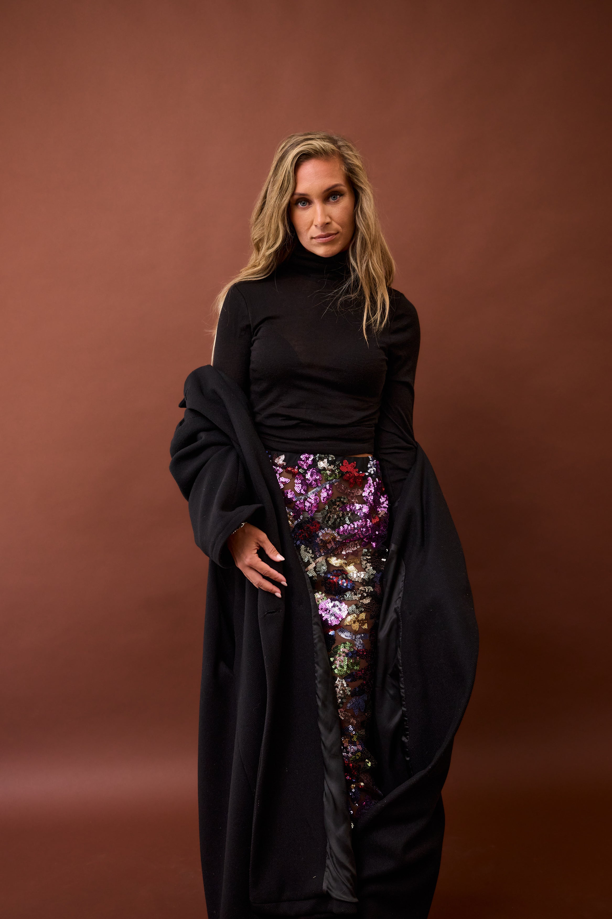 Skirt with elastic in waist